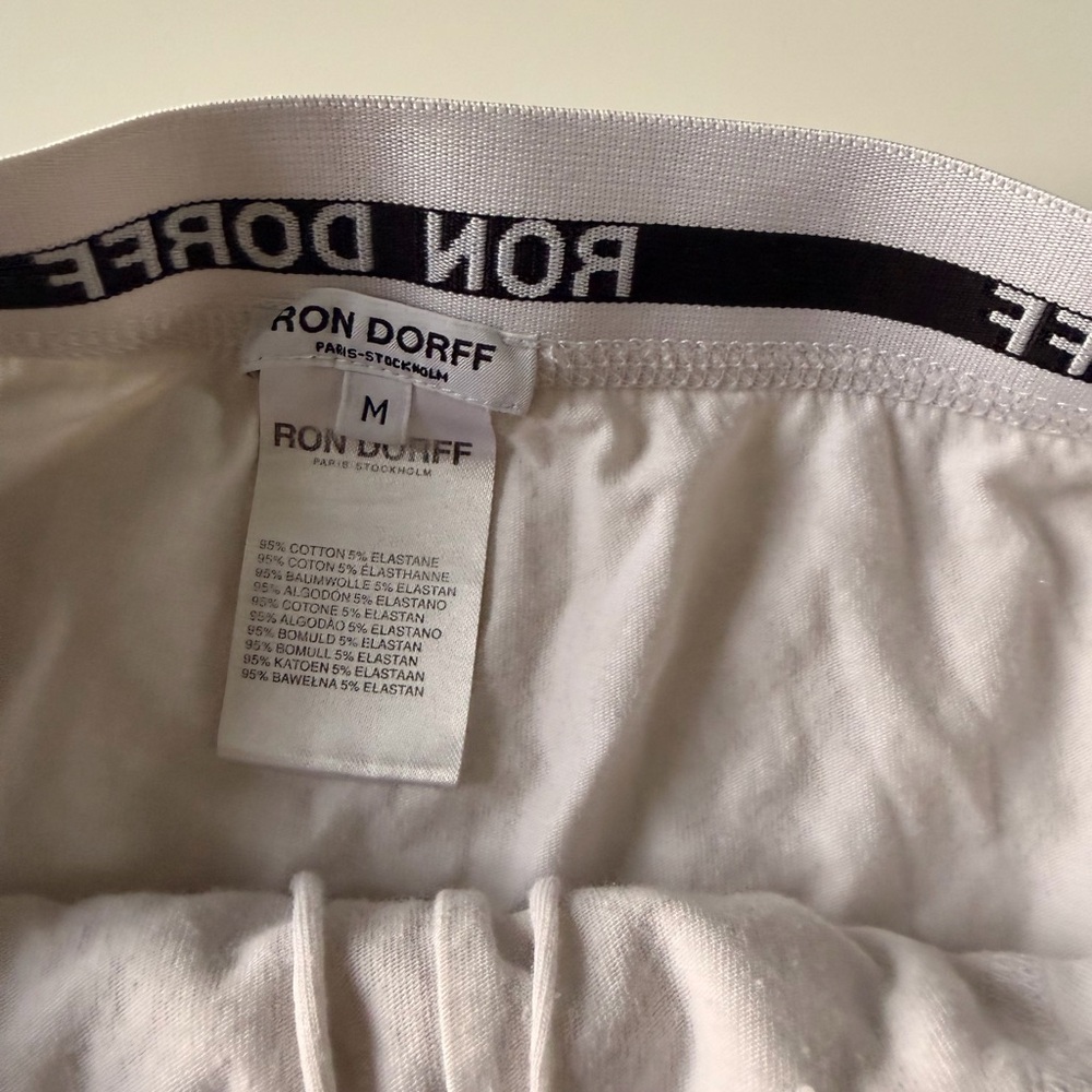 Men's 3-Pack Cotton Briefs — White, Black, Navy Ron Dorff - Picture 7 of 10